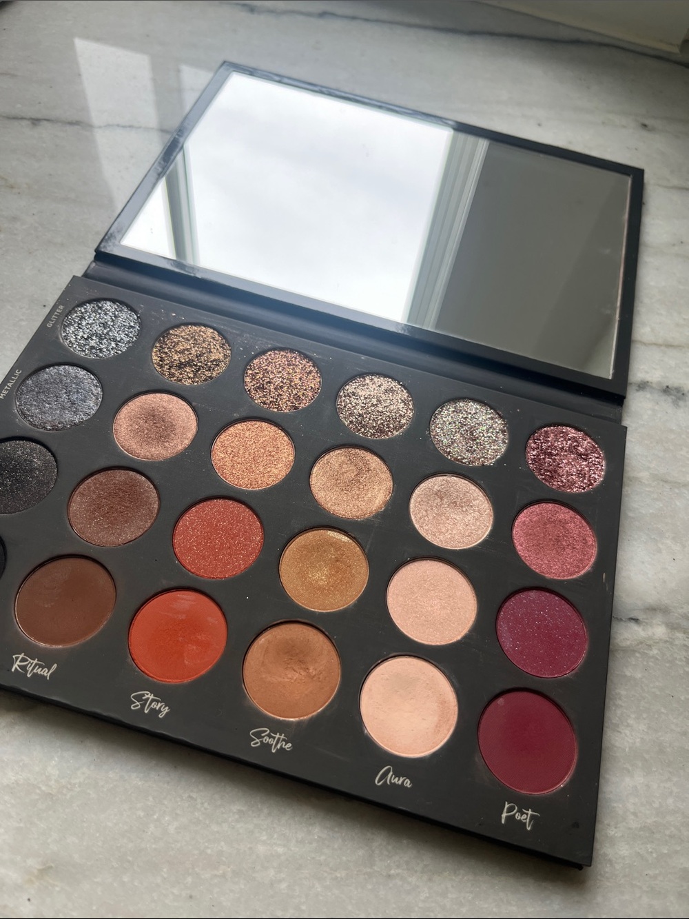 TATI BEAUTY EYESHADOW PALETTE VOL 1 Glitter Metallic Sequin Matte Discontinued